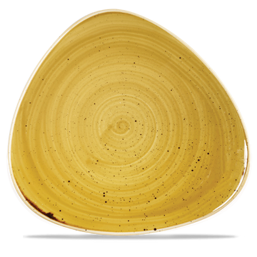 Mustard Seed Triangle Plate 31.1cm
